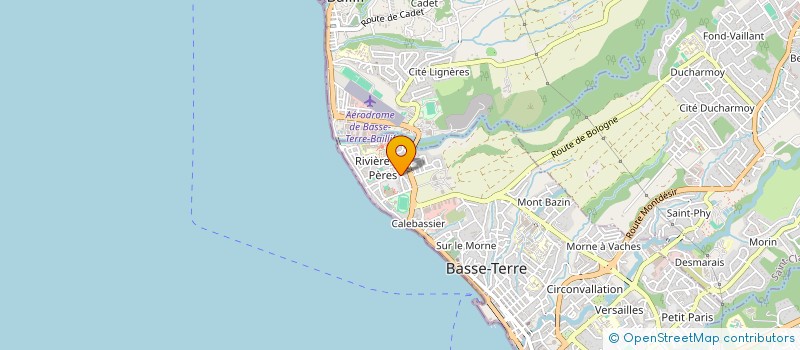 localisation de l'entreprise COMITE DE DEFENSE DES LOCATAIRES DE LA RESIDENCE ALBERT NELSON à BASSE-TERRE