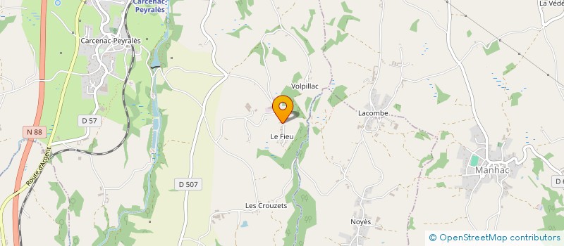 localisation de l'entreprise COMITE DE DEVELOPPEMENT AGRICOLE SEGALA à BARAQUEVILLE