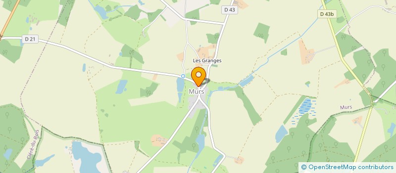 localisation de l'entreprise COMITE DE FETES DE MURS à MURS