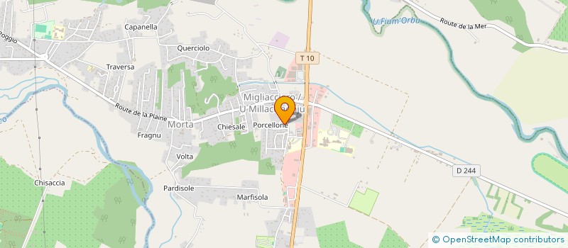 localisation de l'entreprise COMITE DE FETES DE PRUNELLI DI FIUM ORBU à PRUNELLI-DI-FIUMORBO