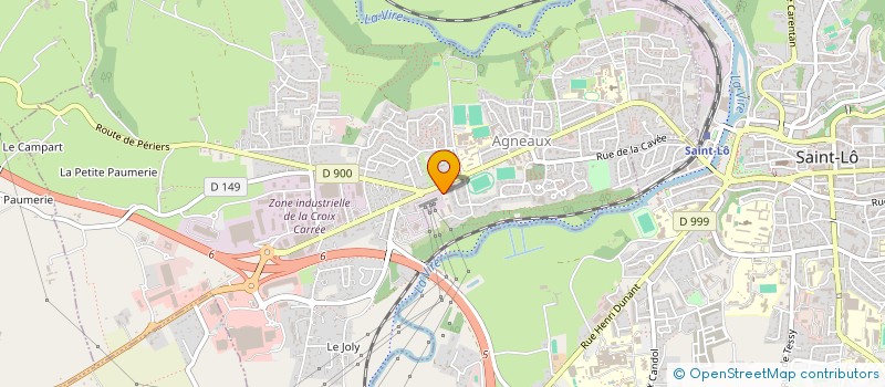 localisation de l'entreprise COMITE DE FETES SAINT LO  AGNEAUX