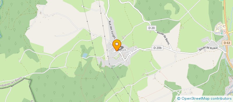 localisation de l'entreprise COMITE DE FOIRE A LA PINTADE  BELLEFONTAINE