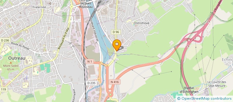 localisation de l'entreprise COMITE DE GESTION APCDH APOLLINE à SAINT-MARTIN-BOULOGNE