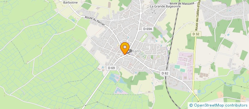 localisation de l'entreprise COMITE DE GESTION CANTINE MUNICIPALE à LE PERRIER