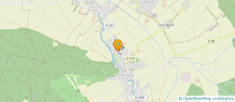 localisation de l'entreprise COMITE DE GESTION DE LA SALLE POLYVALENTE  OLTINGUE