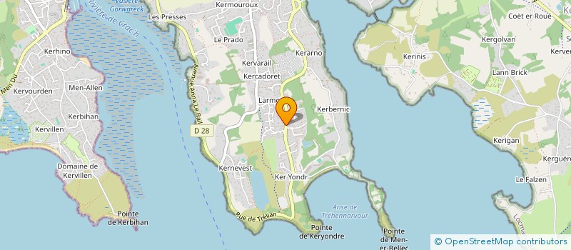 localisation de l'entreprise COMITE DE GESTION DU MATERIEL ASSOCIATIF DE SAINT-PHILIBERT  SAINT-PHILIBERT