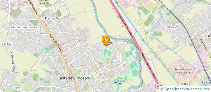 localisation de l'entreprise COMITE DE GESTION DU PLAN COLLECTIF DE RESTRUCTURATION DU BASSIN VITICOLE SUD OUEST à CASTANET-TOLOSAN