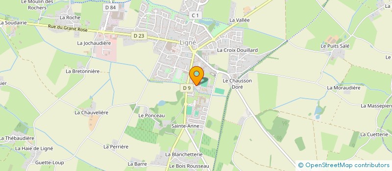 localisation de l'entreprise COMITE DE GESTION DU RESTAURANT SCOLAIRE à LIGNE