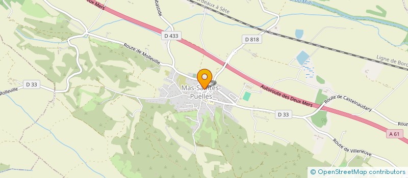 localisation de l'entreprise COMITE DE GESTION SECTEUR DE LAURAGAIS à SAINT-PAPOUL