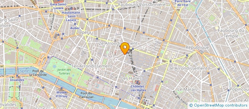 localisation de l'entreprise COMITE DE GROUPE SOCPRESSE à PARIS