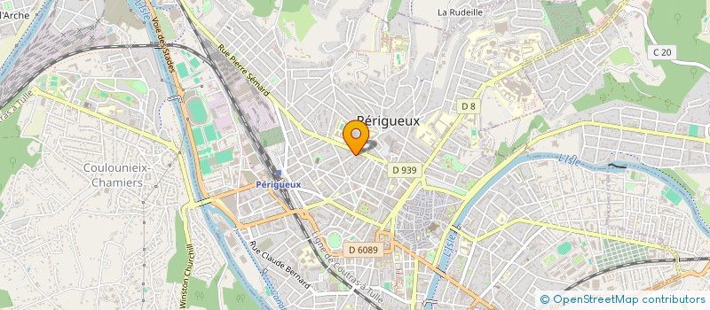 localisation de l'entreprise COMITE DE HAND BALL à PERIGUEUX