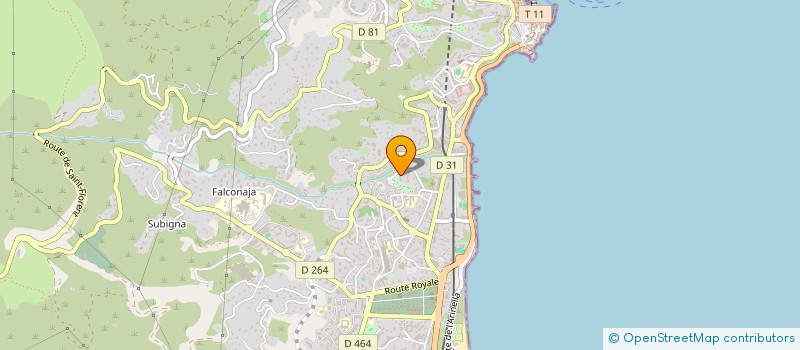 localisation de l'entreprise COMITE DE HAUTE CORSE DE HAND BALL à BASTIA