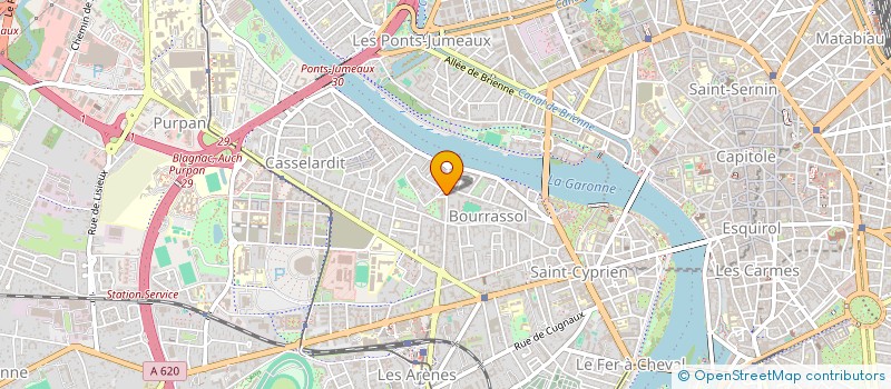 localisation de l'entreprise COMITE DE HOCKEY SUR GAZON HAUTE GARONNE à TOULOUSE