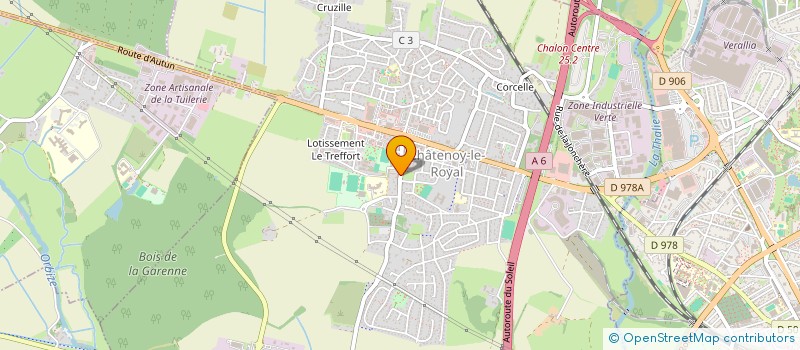 localisation de l'entreprise COMITE DE JUMELAGE  CHATENOY-LE-ROYAL