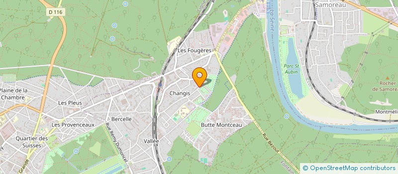 localisation de l'entreprise COMITE DE JUMELAGE  SAMOREAU