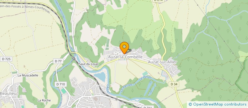 localisation de l'entreprise COMITE DE JUMELAGE  BRASSAC-LES-MINES