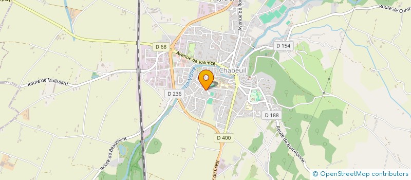 localisation de l'entreprise COMITE DE JUMELAGE à CHABEUIL