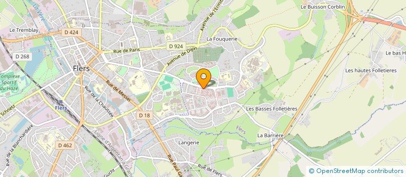 localisation de l'entreprise COMITE DE JUMELAGE ATHIS BROMYARD à ATHIS-VAL DE ROUVRE