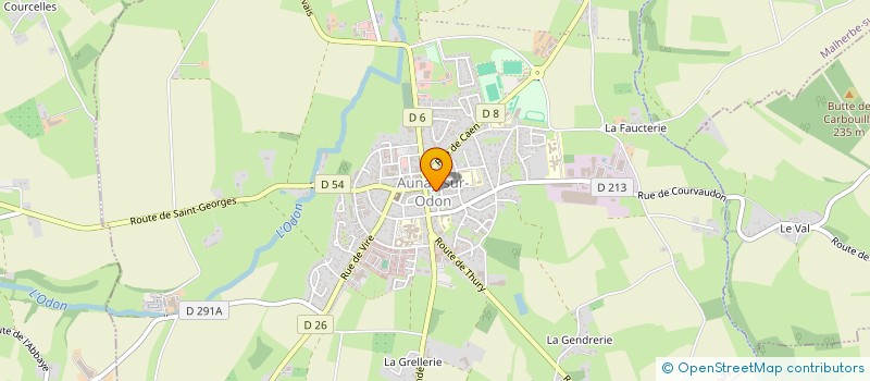 localisation de l'entreprise COMITE DE JUMELAGE AUNAY-SUR-ODON - HOLSWORTHY  LES MONTS D'AUNAY