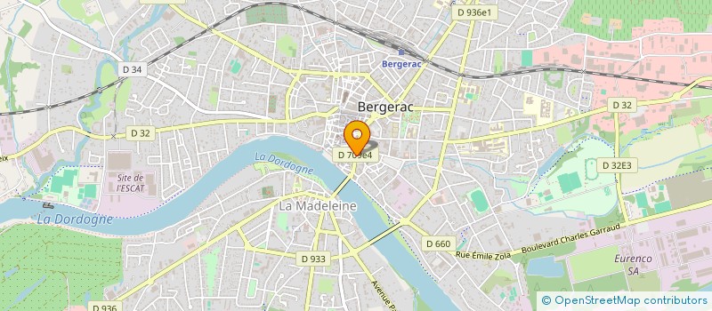 localisation de l'entreprise COMITE DE JUMELAGE BERGERAC-REPENTIGNY à BERGERAC