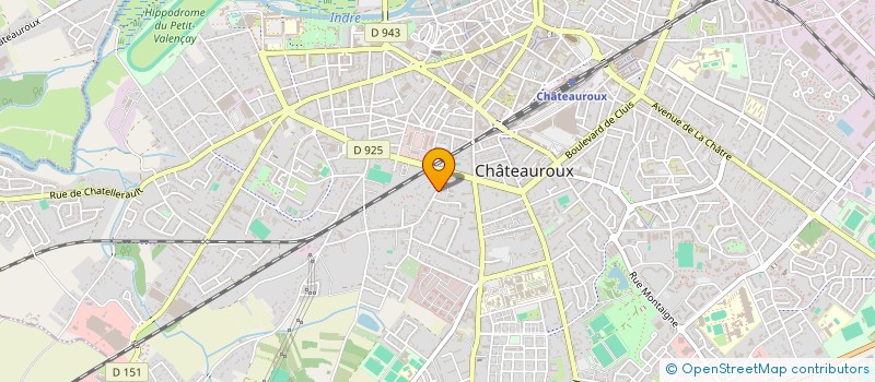 localisation de l'entreprise COMITE DE JUMELAGE COOPERATION CHATEAUROUX -BITTOU à CHATEAUROUX