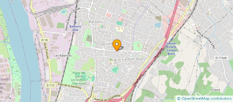 localisation de l'entreprise COMITE DE JUMELAGE DE CARBON BLANC à CARBON-BLANC