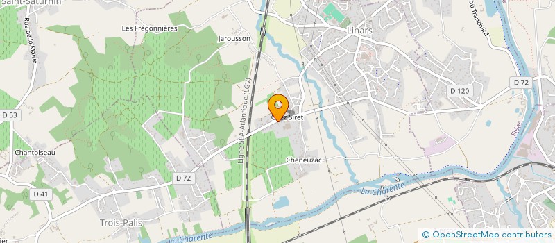 localisation de l'entreprise COMITE DE JUMELAGE DE FLEAC à FLEAC