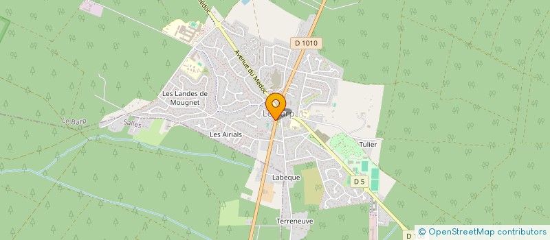 localisation de l'entreprise COMITE DE JUMELAGE DE LE BARP  LE BARP