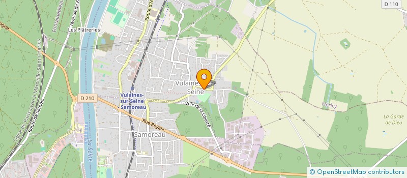 localisation de l'entreprise COMITE DE JUMELAGE DE VULAINES-SUR-SEINE  VULAINES-SUR-SEINE