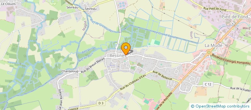 localisation de l'entreprise COMITE DE JUMELAGE ENTRE BESSINES ET AIRAES  BESSINES