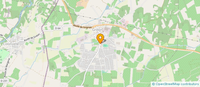 localisation de l'entreprise COMITE DE JUMELAGE GRILLON-ANO SYROS à GRILLON