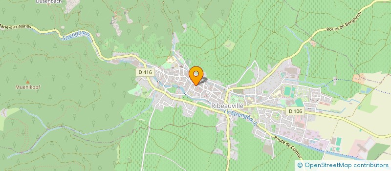 localisation de l'entreprise COMITE DE JUMELAGE HUNAWIHR-SAINT-GERMAIN-SUR-AY  HUNAWIHR