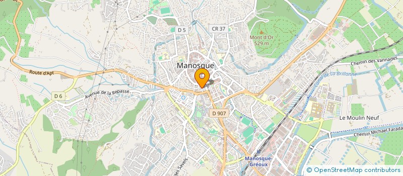 localisation de l'entreprise COMITE DE JUMELAGE MANOSQUE-VOGHERA à MANOSQUE