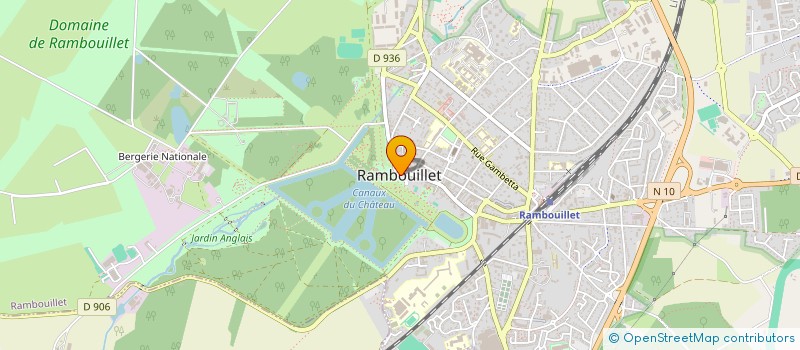 localisation de l'entreprise COMITE DE JUMELAGE RAMBOUILLET WATERLOO à RAMBOUILLET