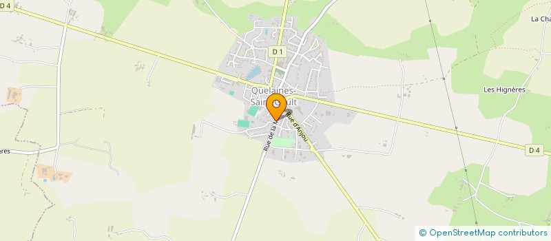 localisation de l'entreprise COMITE DE JUMELAGE STETTEN - ERISRIED QUELAINES - SAINT GAULT à QUELAINES-SAINT-GAULT