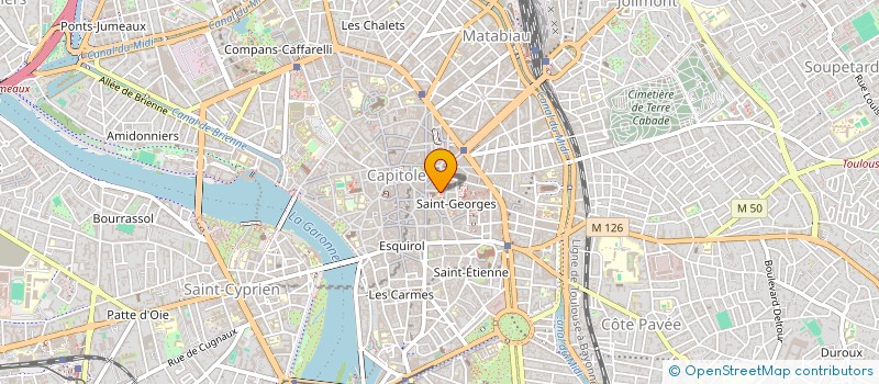 localisation de l'entreprise COMITE DE JUMELAGE TOULOUSE ATLANTA à TOULOUSE
