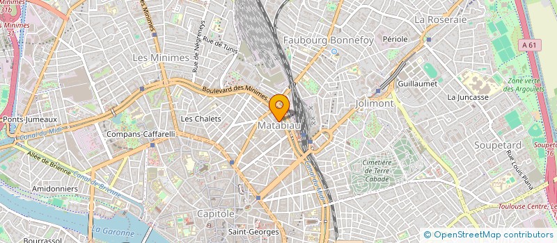localisation de l'entreprise COMITE DE JUMELAGE TOULOUSE-ATLANTA à TOULOUSE