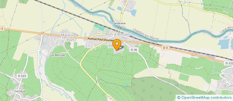 localisation de l'entreprise COMITE DE JUMELAGE TROISSY-PARTENHEIM  TROISSY