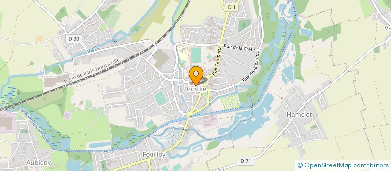 localisation de l'entreprise COMITE DE JUMELAGE VILLERS BRETONNEUX ROBINVALE à VILLERS-BRETONNEUX
