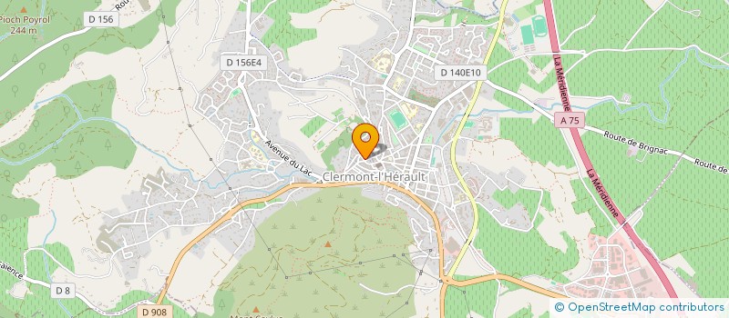 localisation de l'entreprise COMITE DE JUMELAGES ET DE RELATIONS INTERNATIONALES DE CLERMONT-L'HERAULT  CLERMONT-L'HERAULT