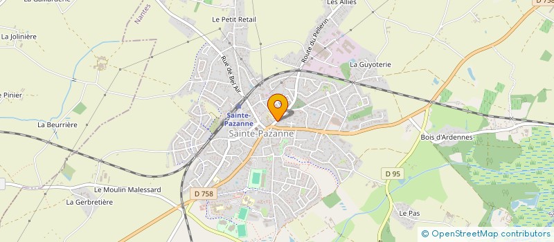 localisation de l'entreprise COMITE DE KERMESSE DES ECOLES LIBRES DE SAINTE PAZANNE à SAINTE-PAZANNE