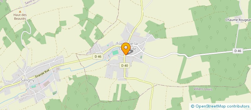 localisation de l'entreprise COMITE DE L'YONNE DES AMIS DE L'HUMANITE à FONTAINE-LA-GAILLARDE