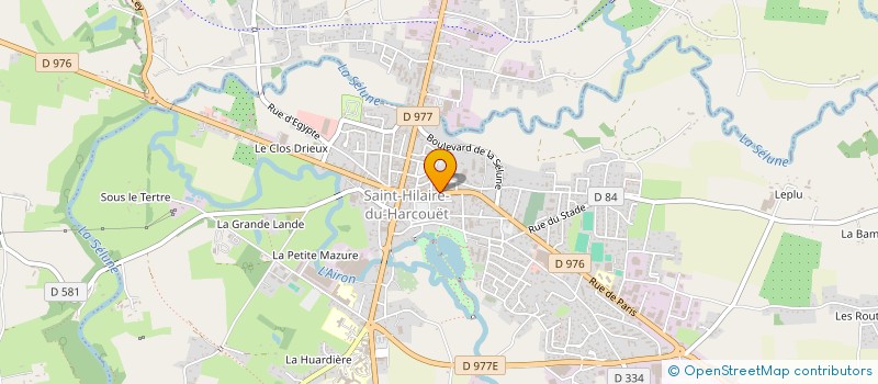 localisation de l'entreprise COMITE DE LA CROIX ROUGE à SAINT-HILAIRE-DU-HARCOUET