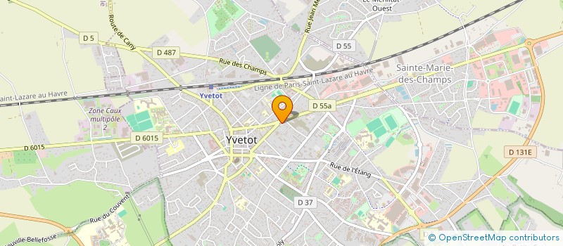 localisation de l'entreprise COMITE DE LA FONTAINE SAINT LOUIS à YVETOT
