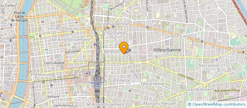 localisation de l'entreprise COMITE DE LA RANDONNEE PEDESTRE RHONE ET METROPOLE DE LYON à LYON