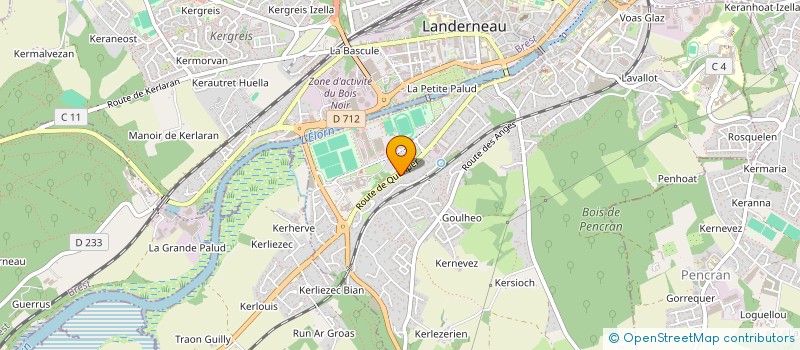 localisation de l'entreprise COMITE DE LANDERNEAU DE LA FEDERATION NATIONALE DES ANCIENS COMBATTANTS EN ALGERIE à LANDERNEAU