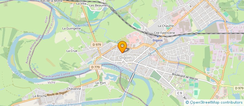 localisation de l'entreprise COMITE DE LIAISON DES ASSOCIATIONS PATRIOTIQUES D'ANCIENS COMBATTANTS, DE VICTIMES DE GUERRE, DU DEVOIR DE MEMOIRE DU CA  DIGOIN