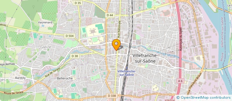 localisation de l'entreprise COMITE DE LIAISON ET DE COORDINATION DES ASSOCIATIONS D'ANCIENS COMBATTANTS ET PATRIOTIQUES DE VILLEFRANCHE SUR SAONE à VILLEFRANCHE-SUR-SAONE