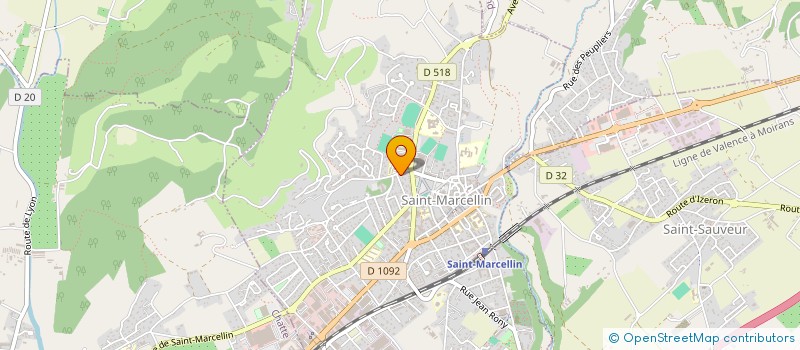 localisation de l'entreprise COMITE DE LIAISON INTER - ASSOCIATIONS POUR L ACTION CULTURELLE  SAINT ANTOINE L'ABBAYE