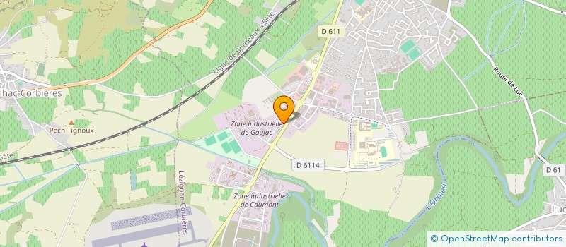 localisation de l'entreprise COMITE DE LIAISON INTERCONSULAIRE DE L'AUDE à LEZIGNAN-CORBIERES